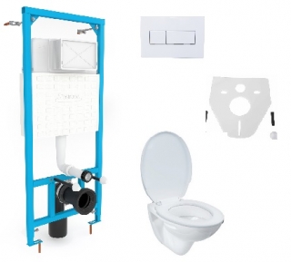 Závěsný wc komplet NIAGARA FIX pro sádrokarton