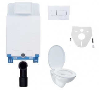 Závěsný wc komplet NIAGARA pro zazdění